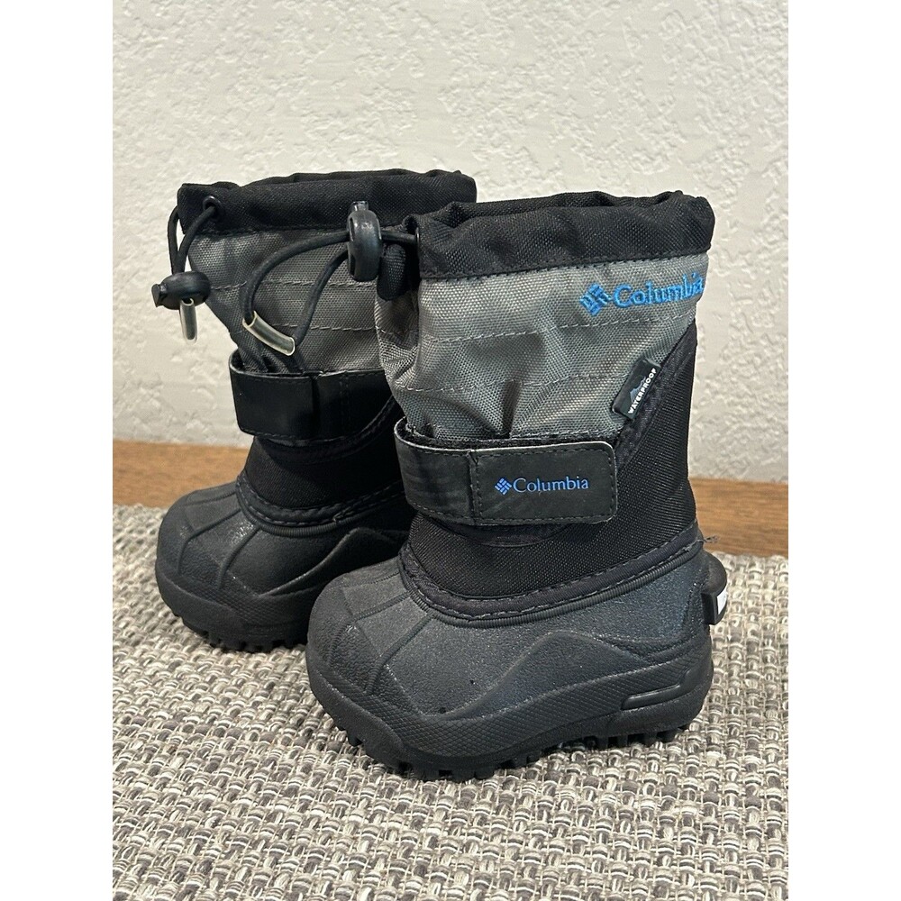 Columbia Toddler Boys Winter Boots Black Size 4 New No Box